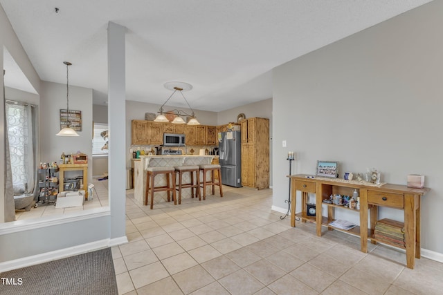 9332 Leslieshire Dr, Raleigh, NC 27615 - interior space with baseboards and light tile patterned flooring