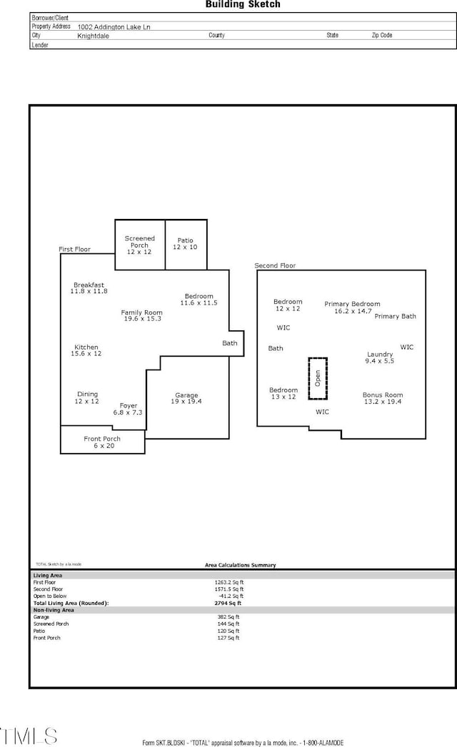 home floor plan