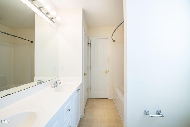 78 Cross Creek Ct, Timberlake, NC 27583 - full bathroom featuring double vanity and shower / tub combination