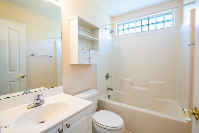 78 Cross Creek Ct, Timberlake, NC 27583 - full bath featuring toilet, shower / bathtub combination, and vanity