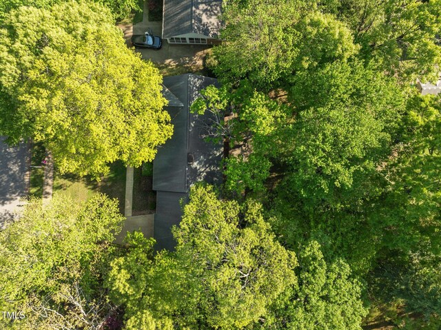 1304 Deboy St, Raleigh, NC 27606 - birds eye view of property