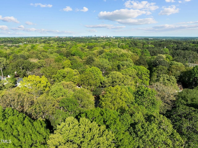 1304 Deboy St, Raleigh, NC 27606 - aerial view featuring a forest view