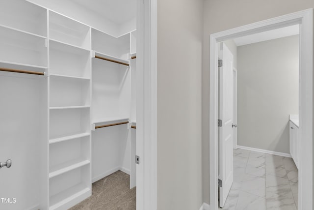 1077 Williams-White Rd, Zebulon, NC 27597 - spacious closet featuring marble finish floor