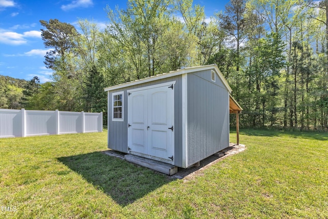 1077 Williams-White Rd, Zebulon, NC 27597 - view of shed with fence