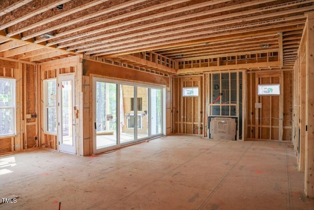 misc room with a healthy amount of sunlight