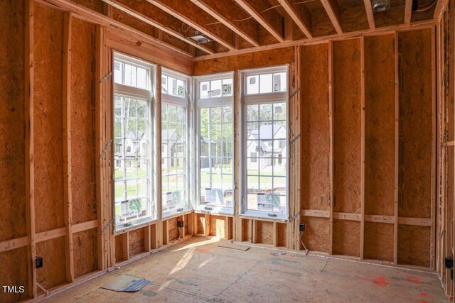 misc room with a healthy amount of sunlight