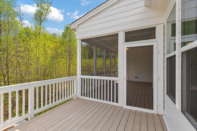 9220 Yardley Town Dr, Wake Forest, NC 27587 - deck with a sunroom