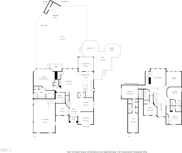 5129 Bartons Enclave Ln, Raleigh, NC 27613 - room layout