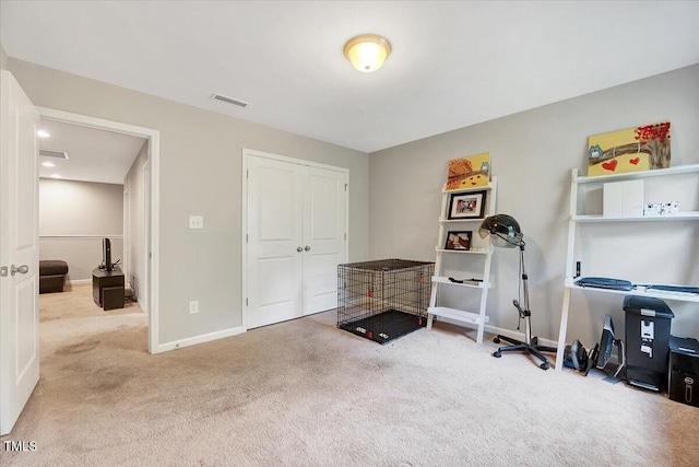 108 Princess Pl, Morrisville, NC 27560 - interior space featuring visible vents, baseboards, and carpet floors
