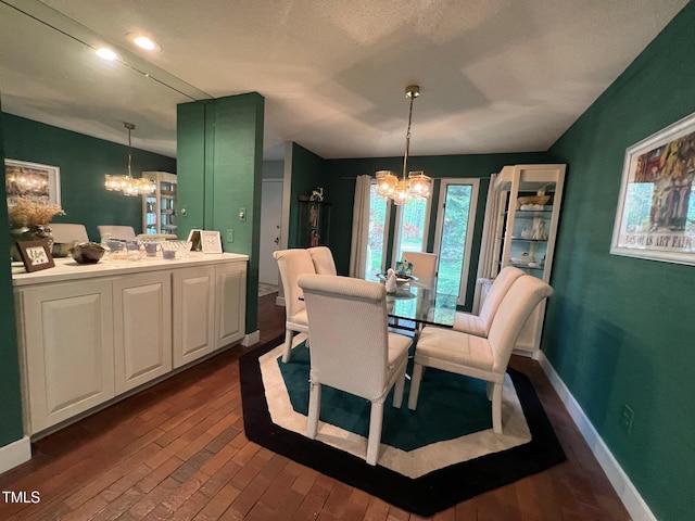 106 Orchard Rd, Henderson, NC 27536 - dining space with a chandelier and baseboards