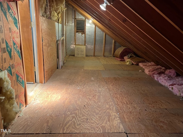 106 Orchard Rd, Henderson, NC 27536 - view of unfinished attic