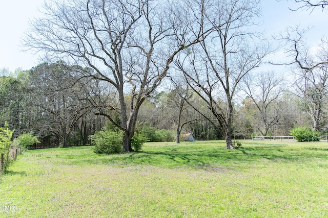 1556 Pleasants Rd, Wendell, NC 27591 - view of yard featuring a view of trees