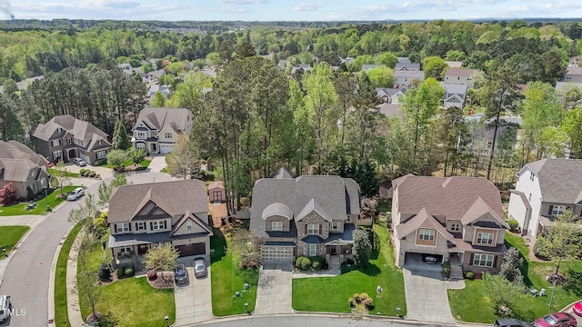 1512 Piazzo Ct, Apex, NC 27502 - aerial view of residential area