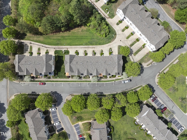 bird's eye view featuring a residential view