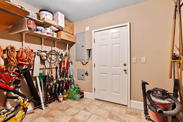 955 Sagamore Dr, Louisburg, NC 27549 - storage featuring electric panel