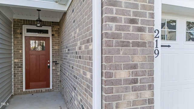 219 Zante Currant Rd, Durham, NC 27703 - entrance to property featuring brick siding