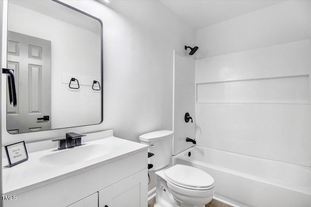 1506 Darby Rd, Goldsboro, NC 27534 - full bathroom with vanity and bathing tub / shower combination