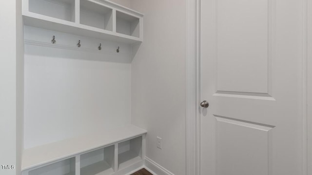 2318 Sugar Cone Way, Fuquay Varina, NC 27526 - mudroom featuring baseboards