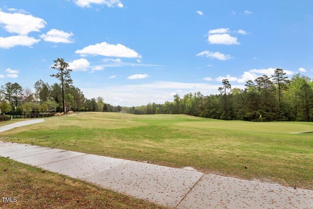749 Golfers Vw, Pittsboro, NC 27312 - view of property's community with golf course view and a lawn