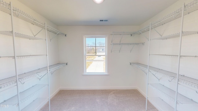 1387 Stoney Creek Church Rd, Goldsboro, NC 27534 - spacious closet featuring carpet flooring and visible vents