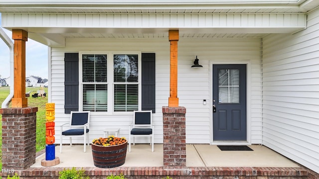 295 Springtooth Dr, Zebulon, NC 27597 - view of exterior entry with covered porch