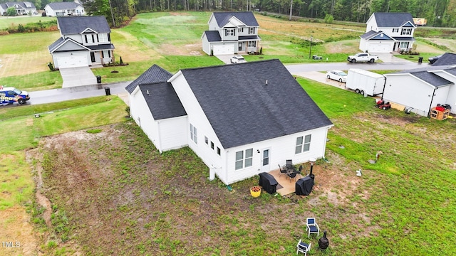 295 Springtooth Dr, Zebulon, NC 27597 - bird's eye view with a residential view