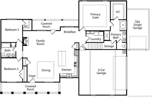 1105 Wolf Pine Ct, Fayetteville, NC 28311 - room layout