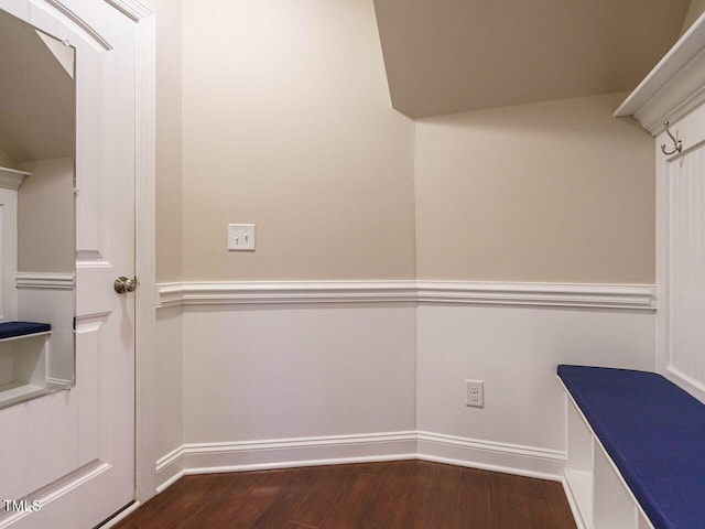 65 N Wilders Ridge Way, Clayton, NC 27527 - walk in closet featuring dark wood-style flooring