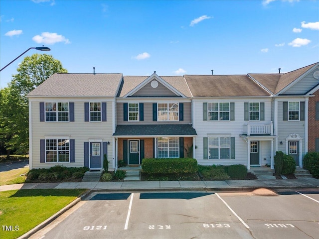 multi unit property with uncovered parking