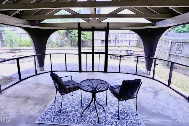 126 Willow Weald Ct, Fuquay Varina, NC 27526 - view of patio