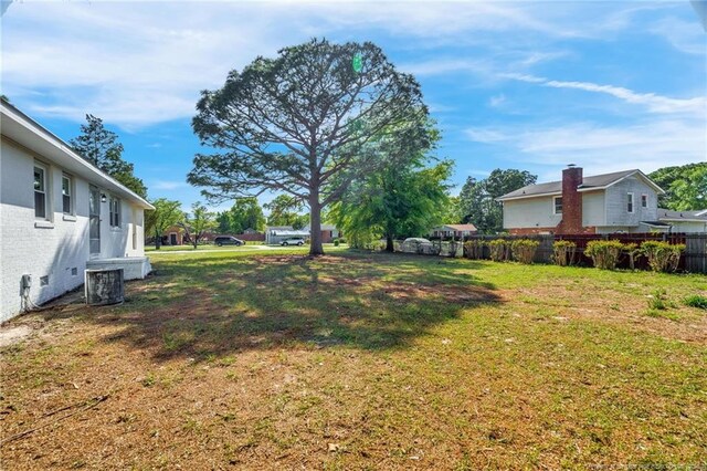 3014 Akron Dr, Hope Mills, NC 28348 - view of yard featuring fence