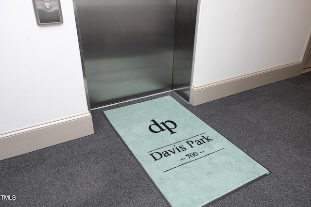 room details with carpet floors