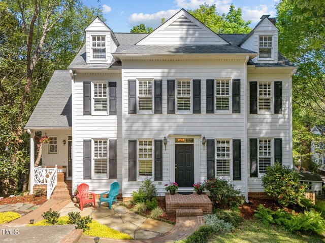 2520 Ashley Ct, Raleigh, NC 27607 - view of front facade with roof with shingles