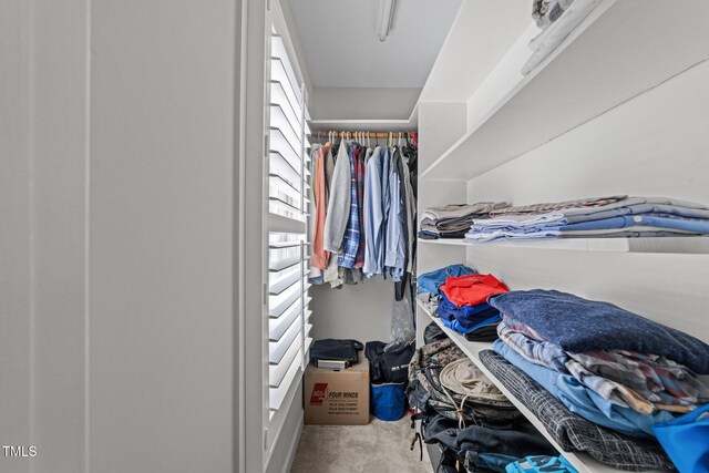 2520 Ashley Ct, Raleigh, NC 27607 - spacious closet featuring carpet flooring