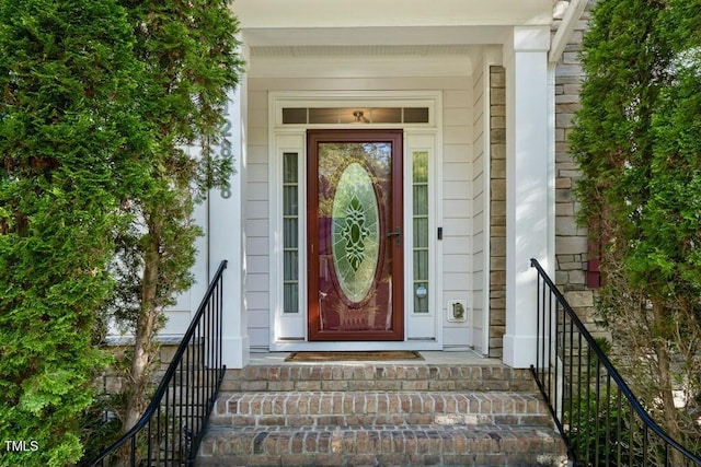12808 Edsel Dr, Raleigh, NC 27613 - view of doorway to property
