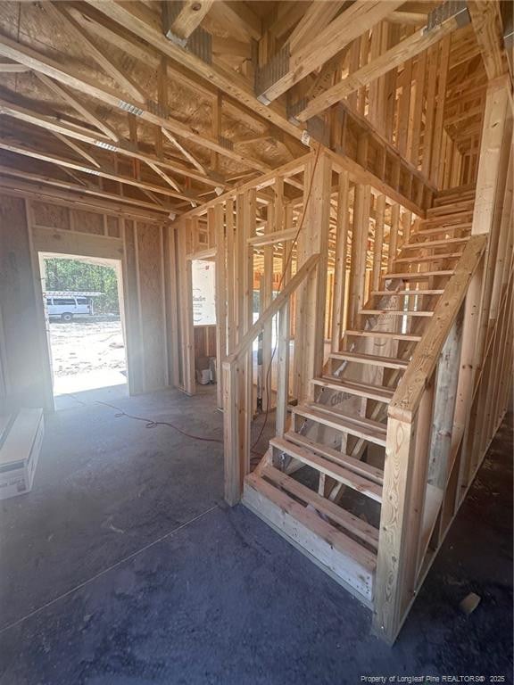 view of stairs