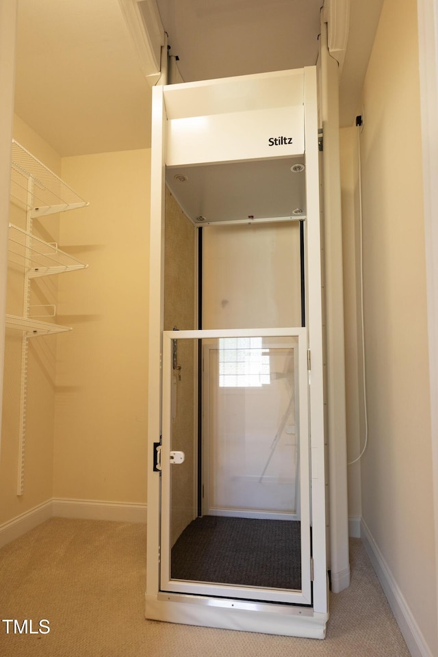 627 Carraway Dr, Graham, NC 27253 - spacious closet with carpet flooring