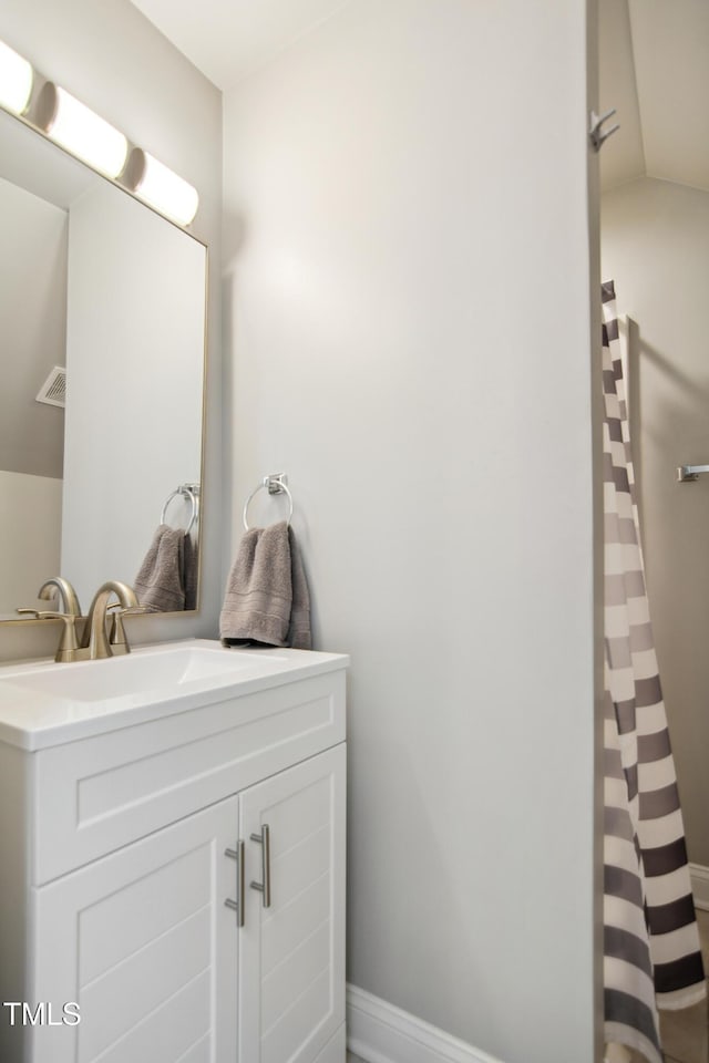 3332 Cheswick Dr, Raleigh, NC 27609 - bathroom featuring vanity and visible vents