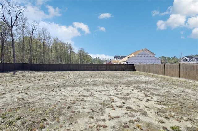 2140 Smith Rd, Hope Mills, NC 28348 - view of yard with fence