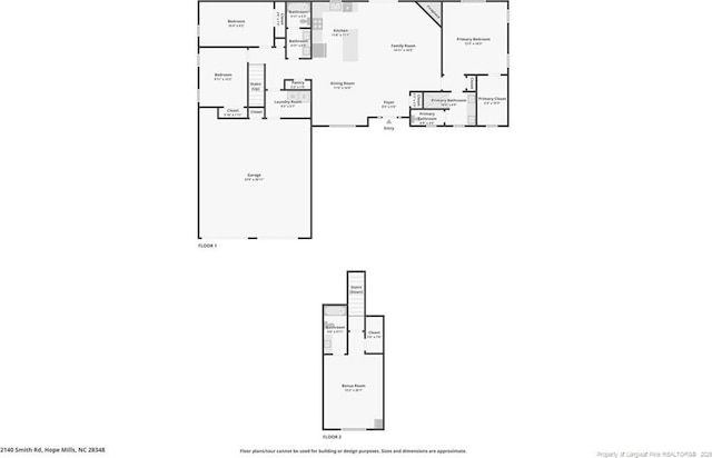 2140 Smith Rd, Hope Mills, NC 28348 - view of layout