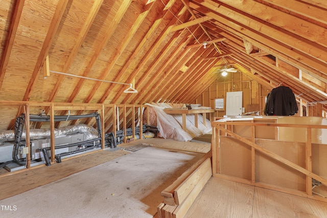 117 Vicksburg Dr, Cary, NC 27513 - view of unfinished attic