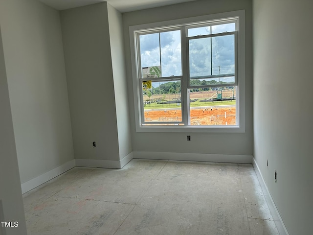 3020 White Rail Dr, Fuquay Varina, NC 27526 - spare room with baseboards