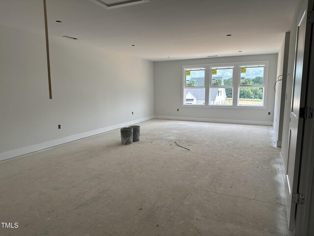 3020 White Rail Dr, Fuquay Varina, NC 27526 - spare room featuring baseboards