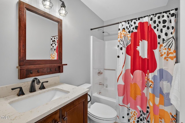 1500 Valley, Durham, NC 27707 - bathroom featuring vanity and shower / bath combination with curtain
