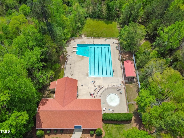 aerial view