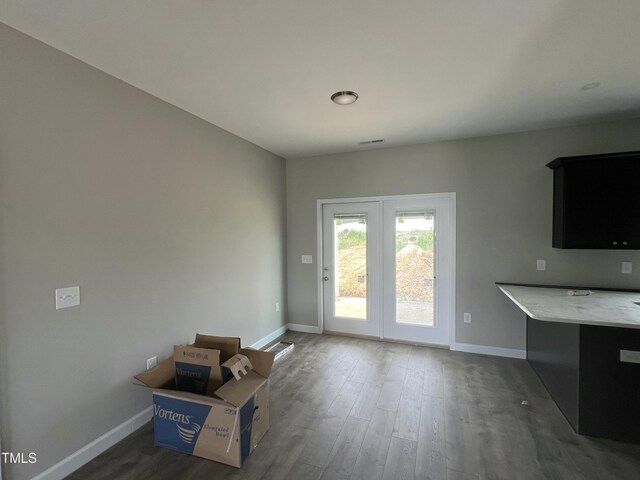101 Waterstone Ct, Fremont, NC 27830 - unfurnished dining area with wood finished floors and baseboards