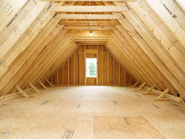 921 Lily Claire Ln, Fuquay Varina, NC 27526 - view of unfinished attic