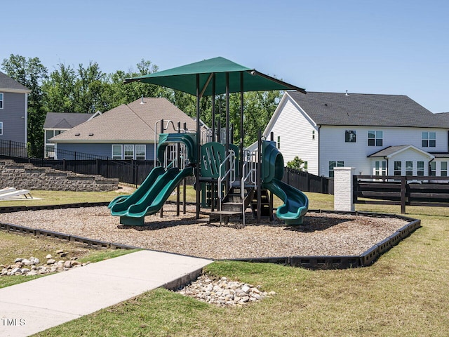 view of community playground