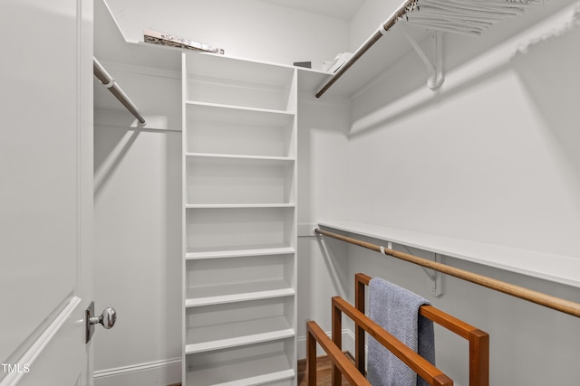 523 Vick Ave, Raleigh, NC 27612 - spacious closet featuring wood finished floors