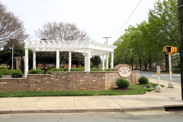 505 E Graham St, Mebane, NC 27302 - view of community with a pergola